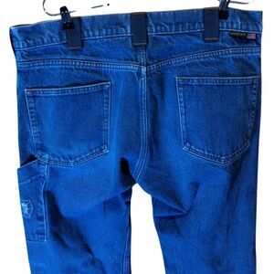 Kitanica Jeans Men's Blue Denim Workwear Tactical Utility Pants 36x30
